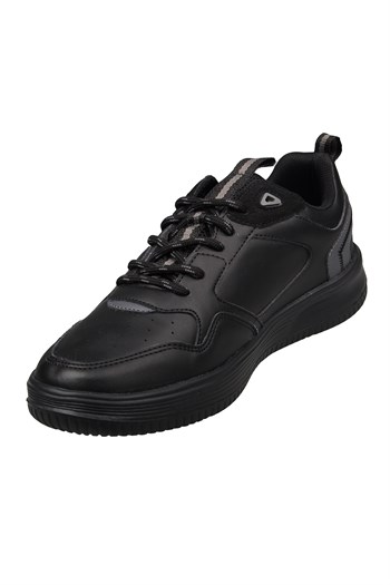 MP Erkek Bağcıklı Siyah Spor Ayakkabı