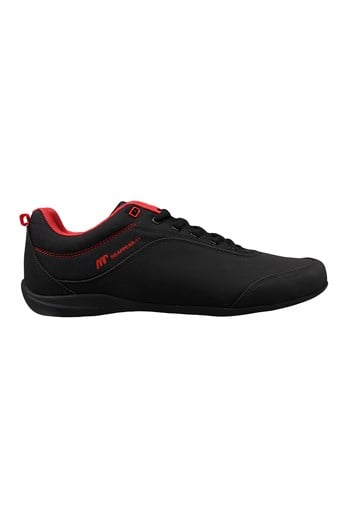 MP Erkek İnce Taban Siyah-Kırmızı Spor Ayakkabı 221-7332MR 100